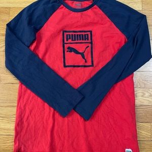 Boys long sleeve Puma tee